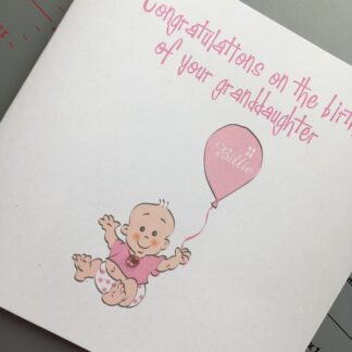 new baby card