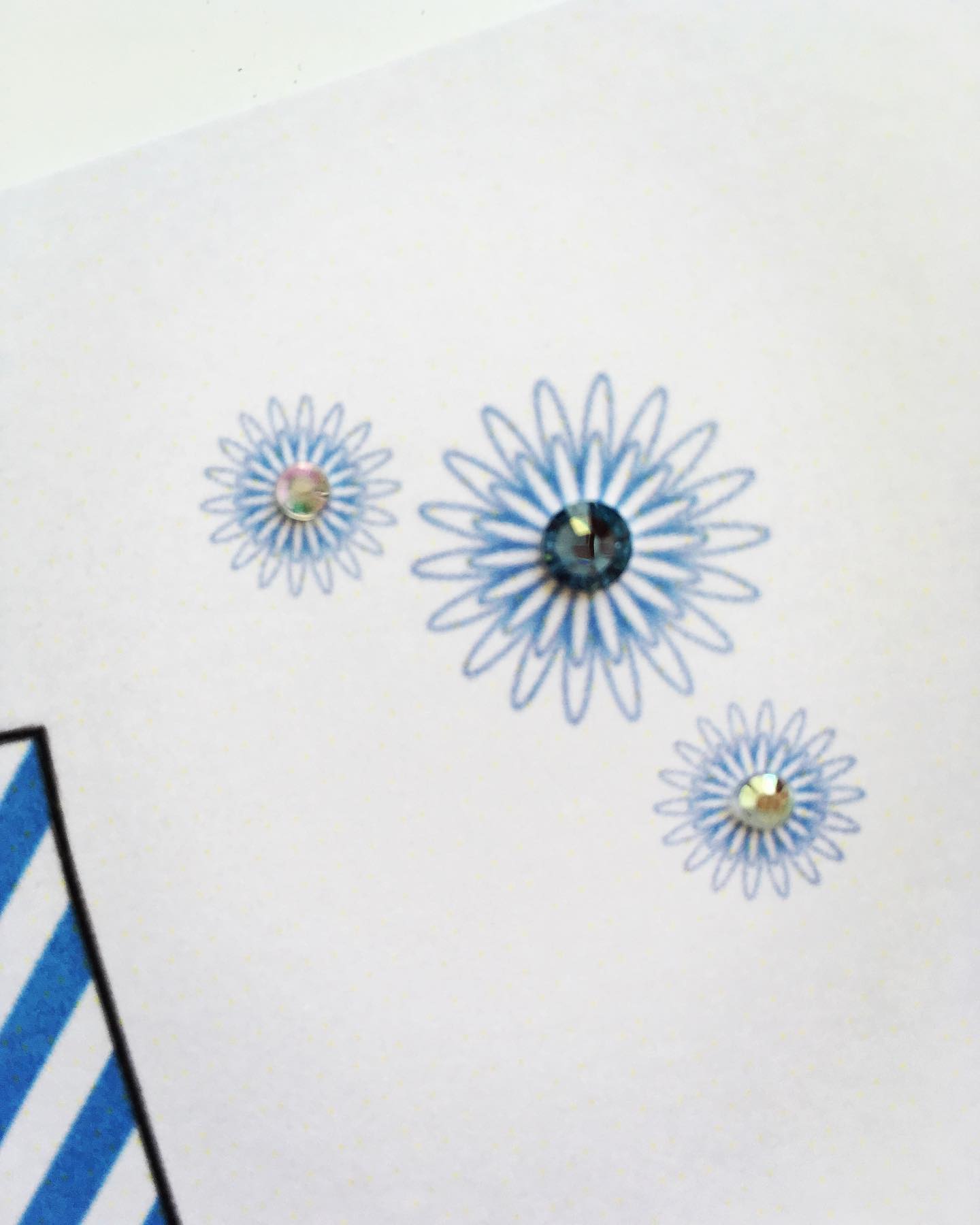 First Birthday Card - Pink, Lilac or Blue - with baby's name - Image 7