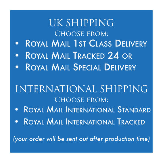 shipping options for UK and International